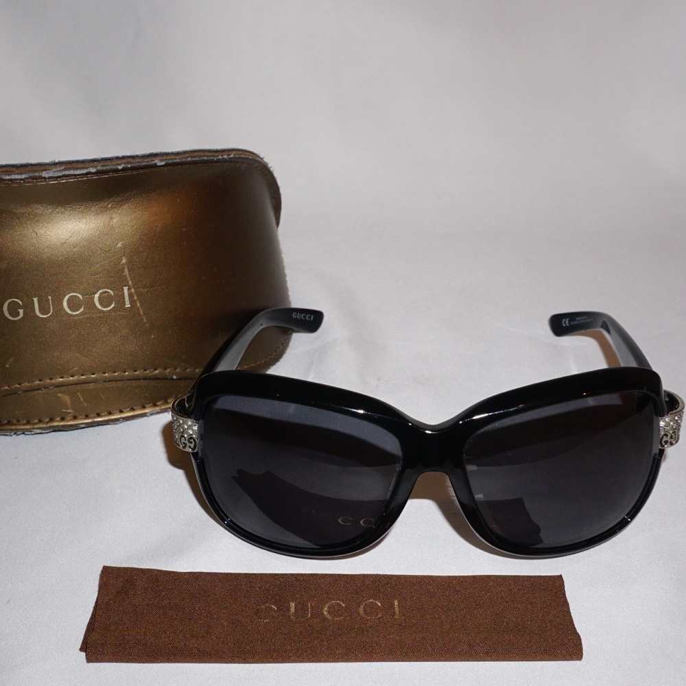 Gucci Polarized Sunglasses w Swarovski’s GG2985